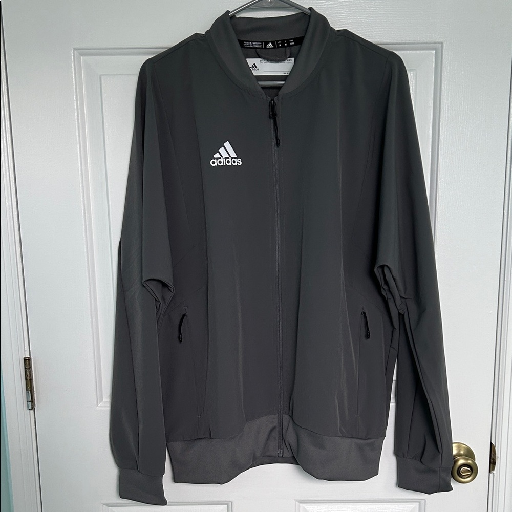 Adidas Men's Charcoal/ Grey Jacket